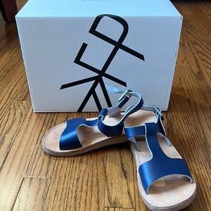 Freshly Picked Malibu Sandals Navy Size 10